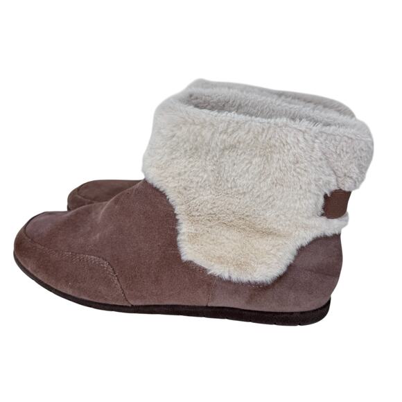 Vionic Divine Maizie Supportive Slipper Boot Womens‎ US 8 Brown Rubber Sole - Picture 2 of 14